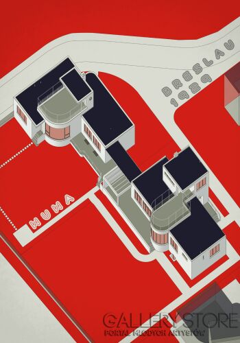 Jan Jerzmański-WUWA rot-Grafiki i plakaty