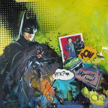 Janusz Orzechowski-Batman-Olej