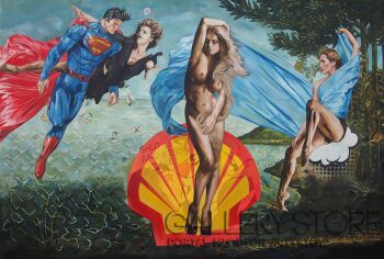 Janusz Orzechowski-Narodziny Venus-Olej