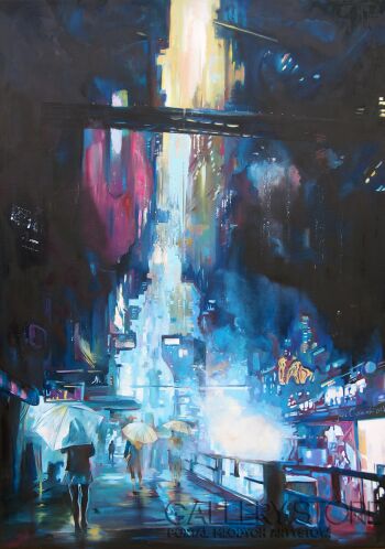 Janusz Orzechowski-Skyline 2129-Olej