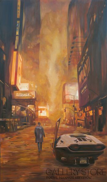 Janusz Orzechowski-Skyline 2169-Olej