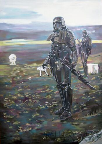 Janusz Orzechowski-Sormtrooper-Olej