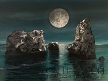 Jared Jensen-MIDNIGHT CHILL-Olej