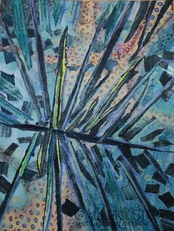 Joanna Frączyk-Nad jeziorem.-Malarstwo