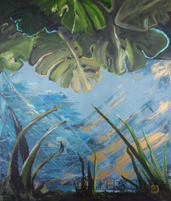 Joanna Pyrskała-Jungle in the city-Akryl