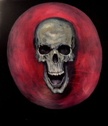 Kacper Piskorowski-Skull-Olej