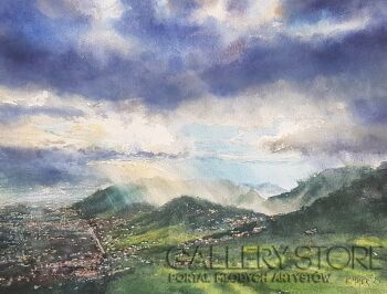 Karolina Majer-Złote światło - Taneryfa-Malarstwo