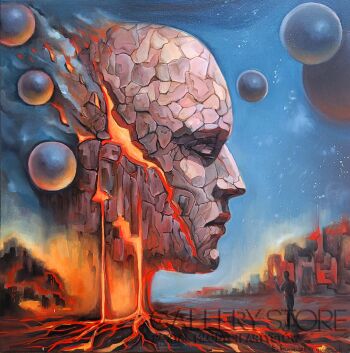 Katarzyna Bruniewska-Gierczak-Płomienie duszy-Malarstwo