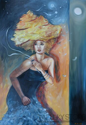 Katarzyna Bruniewska-Gierczak-"Skradzione sny"-Olej