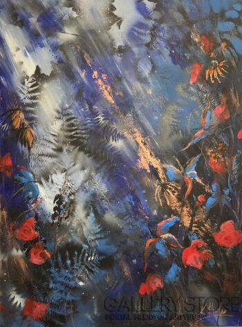 Katarzyna Śliwka-Przed brzaskiem-Malarstwo