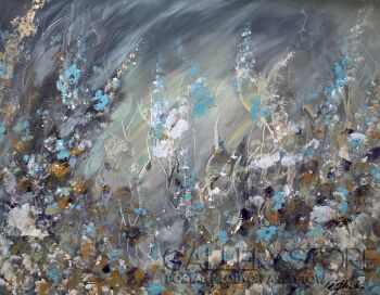 Katarzyna Śliwka-Whispering Meadow-Malarstwo