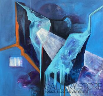 Magdalena Kasprzak-Pomiędzy światami-Olej