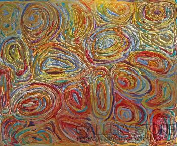 Abstrakt gruba faktura VI