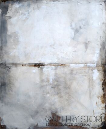 Maja Gajewska-Biel i beż IV-Malarstwo