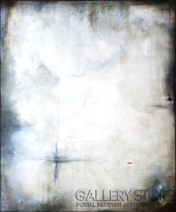 Maja Gajewska-Ciemna sepia IV-Olej