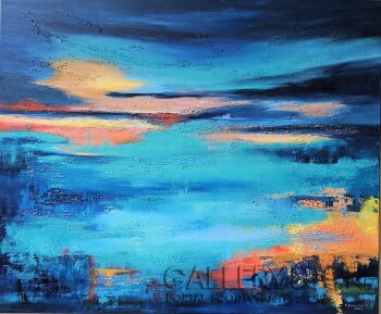 Małgorzata Burcicka-Kozieł-Abstrakcja o Poranku-Malarstwo