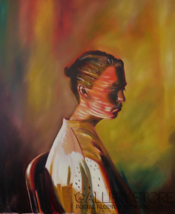 Marcin Grzelczak-A touch of light-Olej