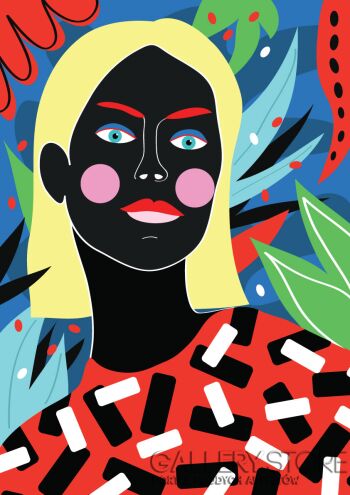 Marcin Waśka-Mujeres i dżungla-Grafiki i plakaty