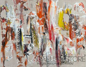 Mariola Świgulska-Natężenie emocji -Malarstwo