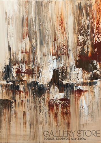 Mariola Świgulska-Rozszczepienie odbić-Malarstwo