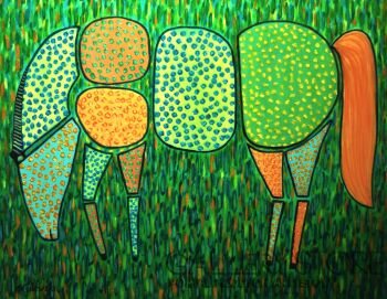 Mariusz Stanisław Wasilewski-MUSTANG-Malarstwo