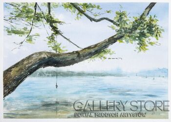 Marta Banas-Zatrzymać chwilę-Akwarela