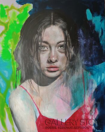 Marta Bartnik-The Fog-Malarstwo