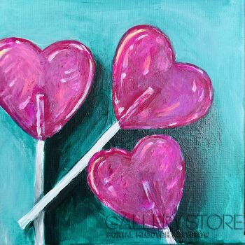 Marta  Machowiak-Lolipops-Malarstwo