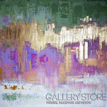 Marzena Kleszcz-Małysz-LAWENDOWE SPA II-Malarstwo