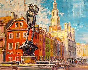 Marzena Kleszcz-Małysz-POZNAŃ-LIRA I BARWY-Malarstwo