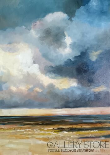 Michalina Derlicka-Chmurne morze-Malarstwo