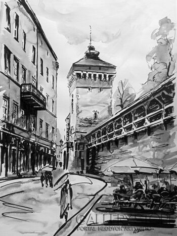 Kraków- Brama Floriańska