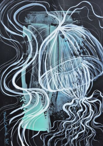Monika Chomiuk-Mare series, Jelly fish 2-Rysunek