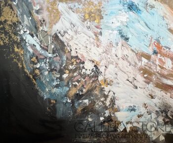 Monika Kargol-Gdy światło znika-Malarstwo