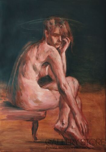 Monika Noga-„Remnants of longing I” -Malarstwo