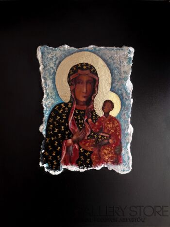 Natalia Pastuszenko-Matka Boska Częstochowska-Malarstwo