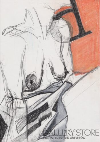 Natalia Rozmus - Esparza-Akt _nr.23-Rysunek