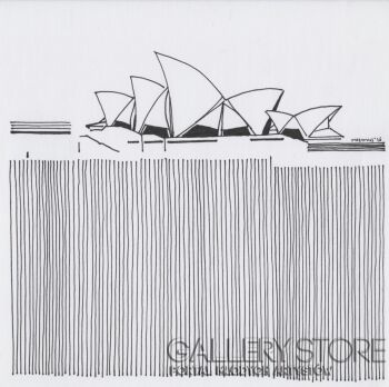 Natalia Rozmus - Esparza-Jorn Utzon | seria IKONY ARCHITEKTURY-Rysunek