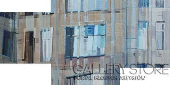 Natalia Rozmus - Esparza-Po-widoki miasta nr.7-Olej