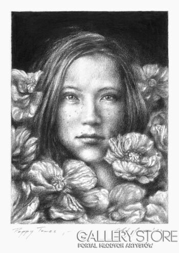 Olaf Czyż-Poppy tears-Rysunek