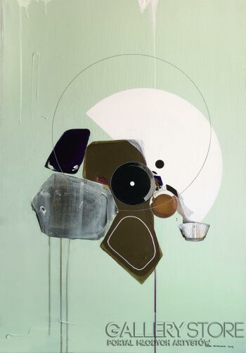 Olga  Hausmann-The composition-Malarstwo