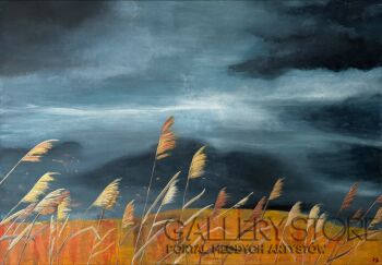 Paulina Borkowska-Przed burzą-Malarstwo