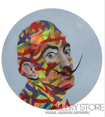 Paweł Dąbrowski-Szczęśliwy Dali-Olej