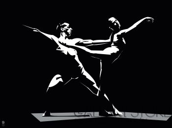 Paweł Jan Kamiński-BALLET 01-Giclee