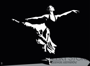 Paweł Jan Kamiński-BALLET 02-Giclee