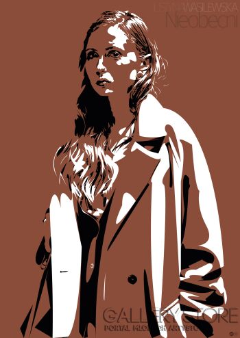 Paweł Jan Kamiński-NIEOBECNI POSTER-Giclee