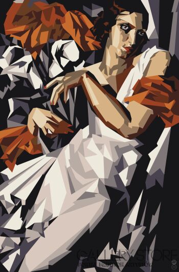 Paweł Jan Kamiński-TRIBUTE LEMPICKA 02 2021-Giclee