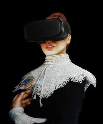 Paweł Łękawa-Metaverse Princess -Grafiki i plakaty