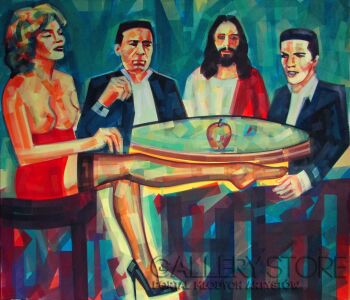 Piotr Kachny-Who will get the apple-Olej