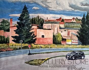Piotr Smogór-kłodzko like cezanne-Akryl